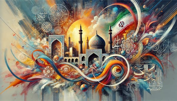 Digital painting and introduction of contemporary artists in Iran